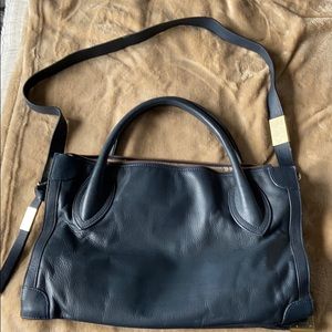 Foley and Corinna leather laptop bag like new